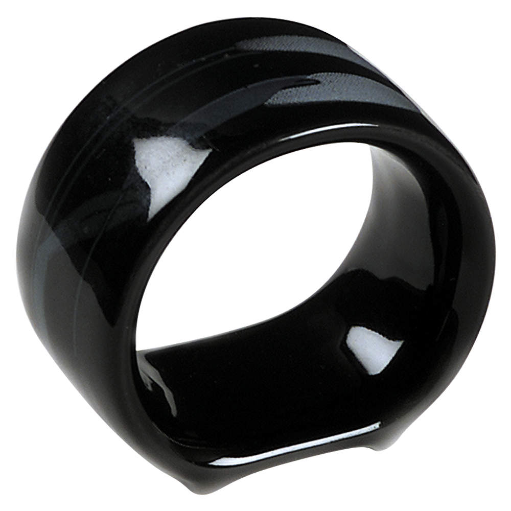 Opus Black Napkin Ring by Mikasa-1