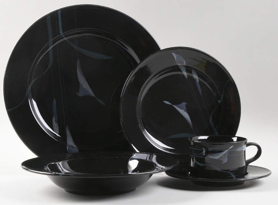 Opus Black 40 Piece Estate Set by Mikasa-1