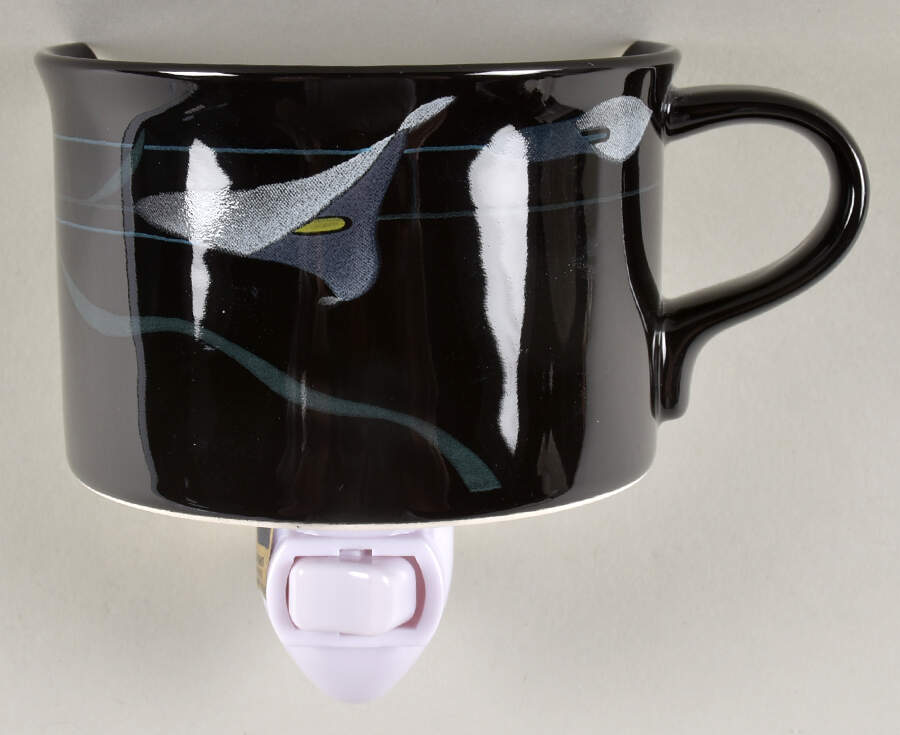 Opus Black 1 5/8" + cup (H) Night Light/Cup HC by Mikasa-1