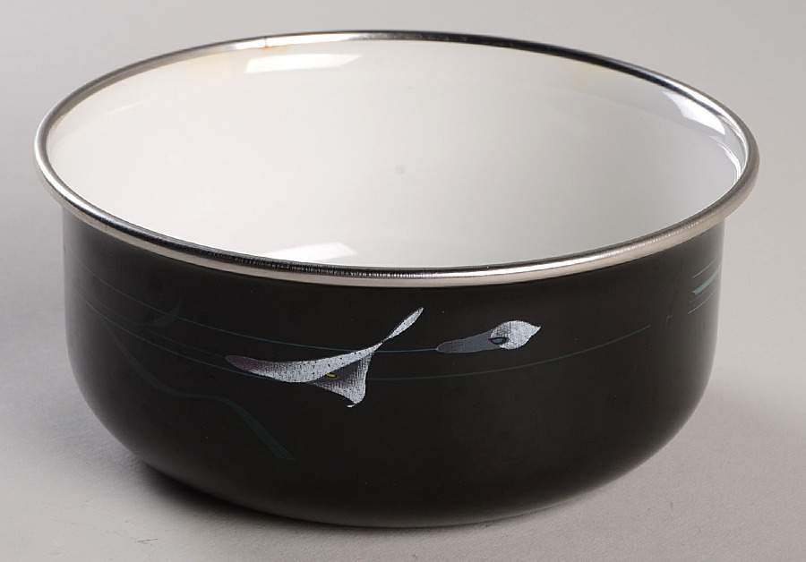 Opus Black 6" Metal Mixing Bowl by Mikasa-1