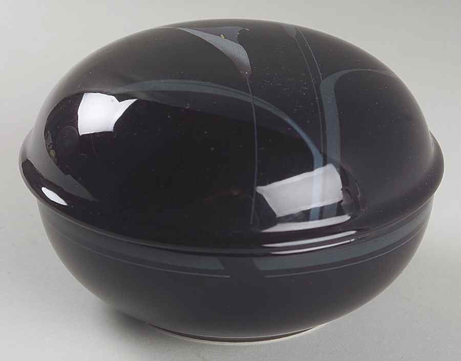 Opus Black 4" Round Box & Lid by Mikasa-1