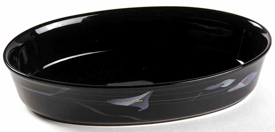 Opus Black 12" Oval Baker by Mikasa-1