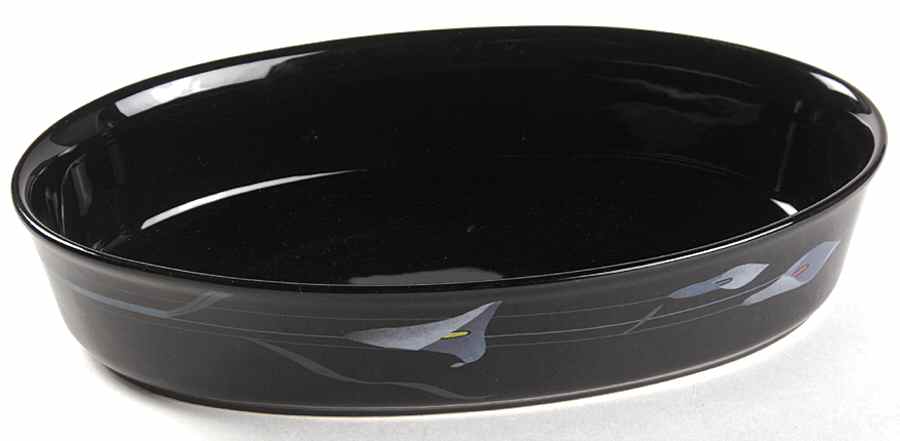 Opus Black 10" Oval Baker by Mikasa-1