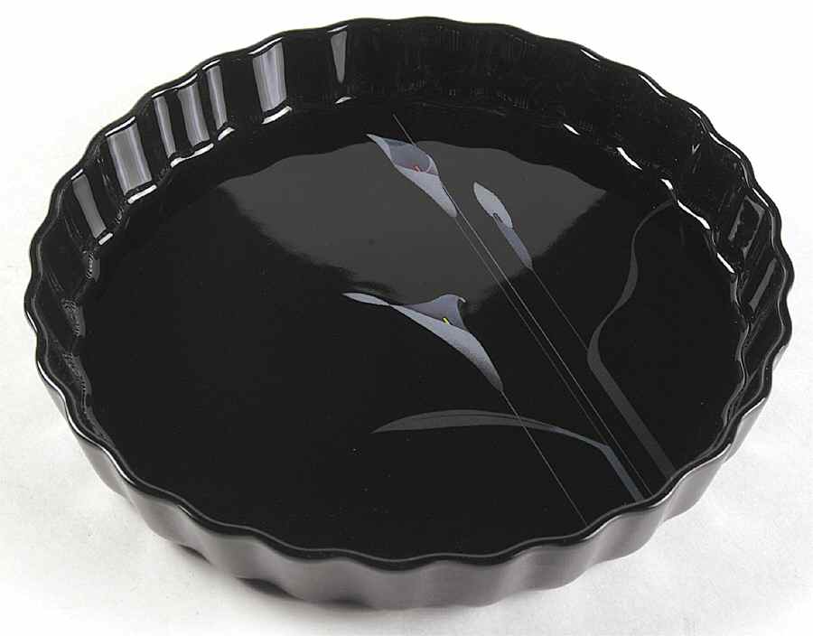 Opus Black 10" Quiche by Mikasa-1