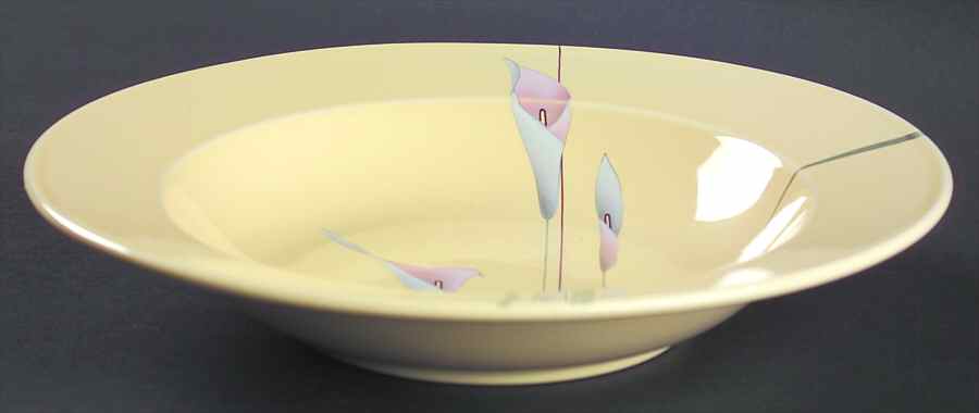 Opus Yellow Large Rim Soup Bowl by Mikasa-1