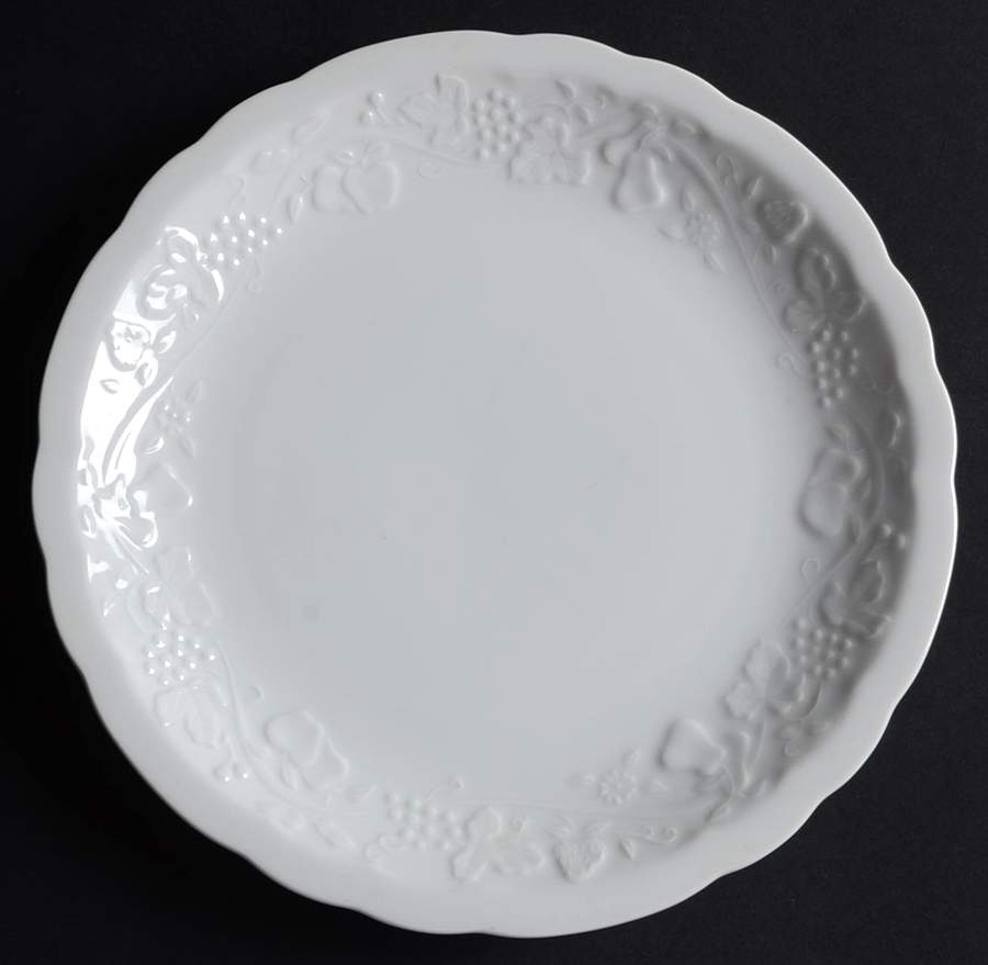 Orchard White Salad Plate by Mikasa-1