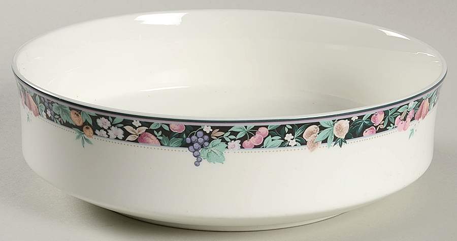 Orchard Mural 9" Round Vegetable Bowl by Mikasa-1