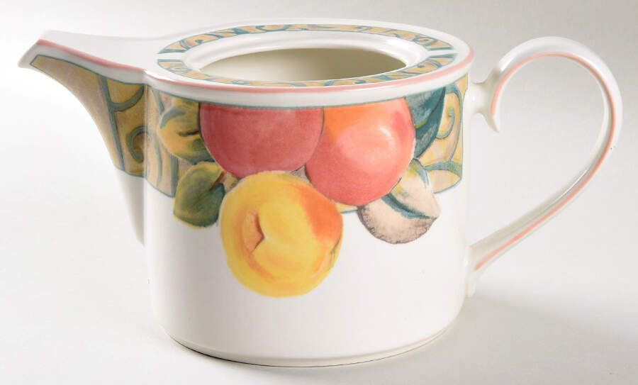 Orchard Odyssey Teapot No Lid by Mikasa-1
