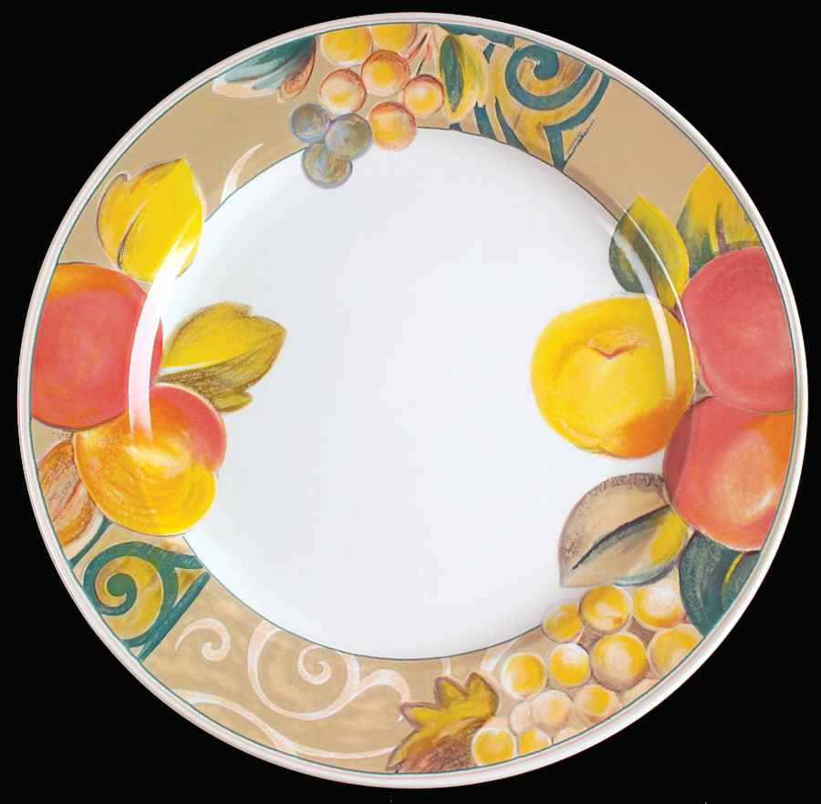 Orchard Odyssey 12" Chop Plate (Round Platter) by Mikasa-1