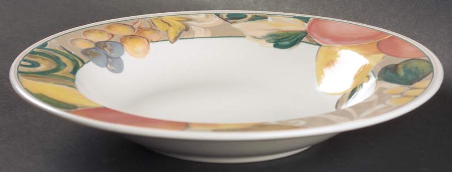 Orchard Odyssey Large Rim Soup Bowl by Mikasa-1