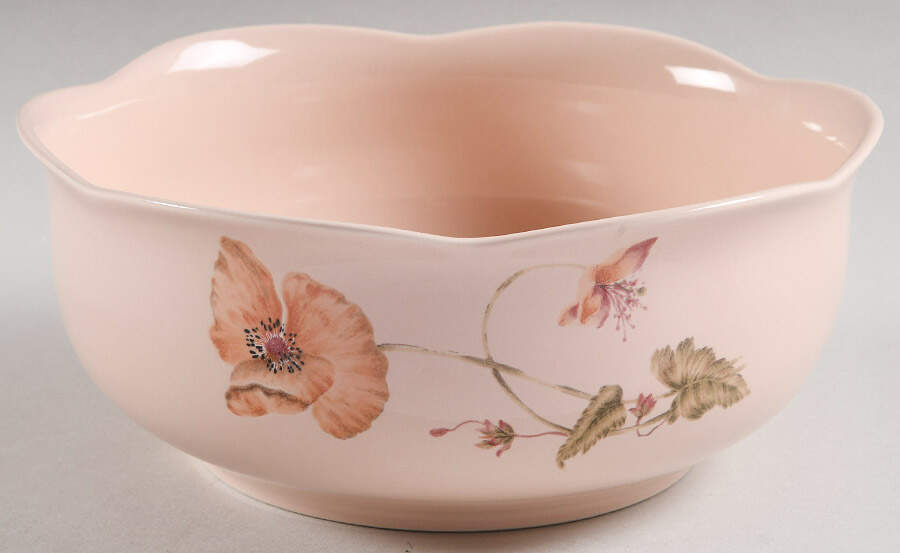 Oriental Poppy 7" Round Vegetable Bowl by Mikasa-1