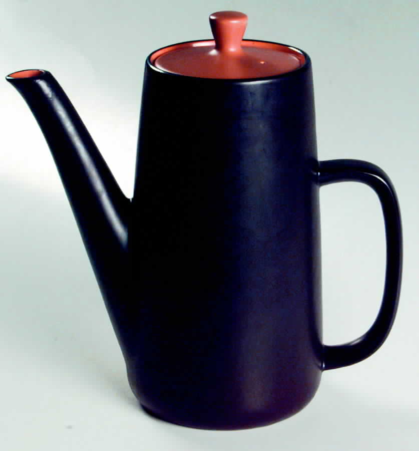 Orange Sherbet Coffee Pot & Lid by Mikasa-1