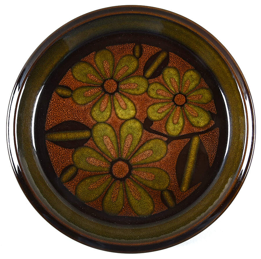 Ovation Brown & Green Salad Plate by Mikasa-1