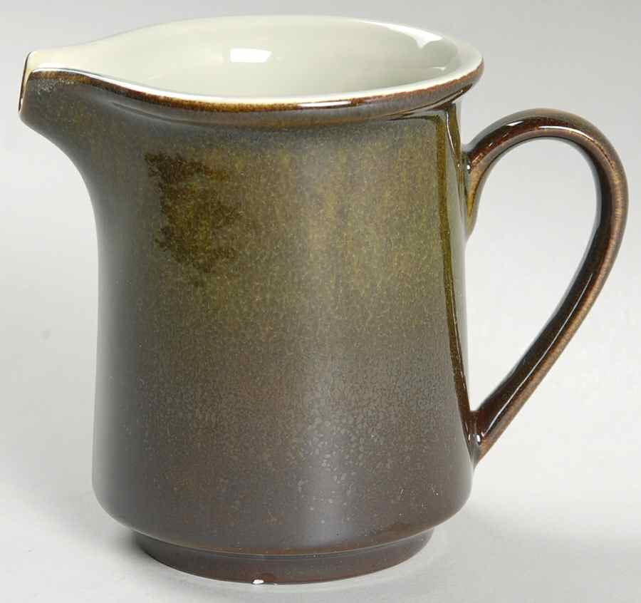 Ovation Brown & Green Creamer by Mikasa-1