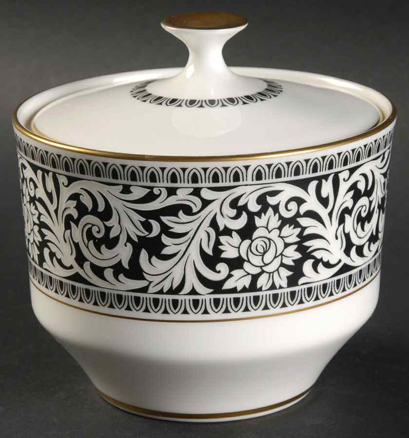 Oxford Sugar Bowl & Lid by Mikasa-1