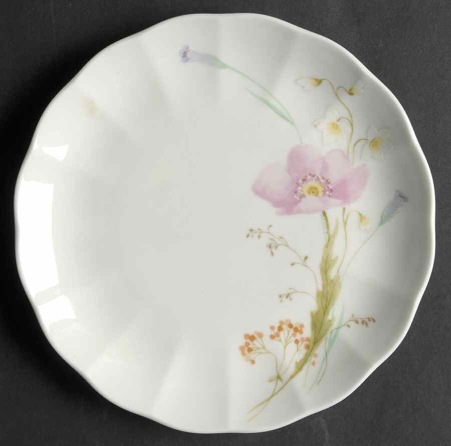 Pastel Bouquet Bread & Butter Plate by Mikasa-1