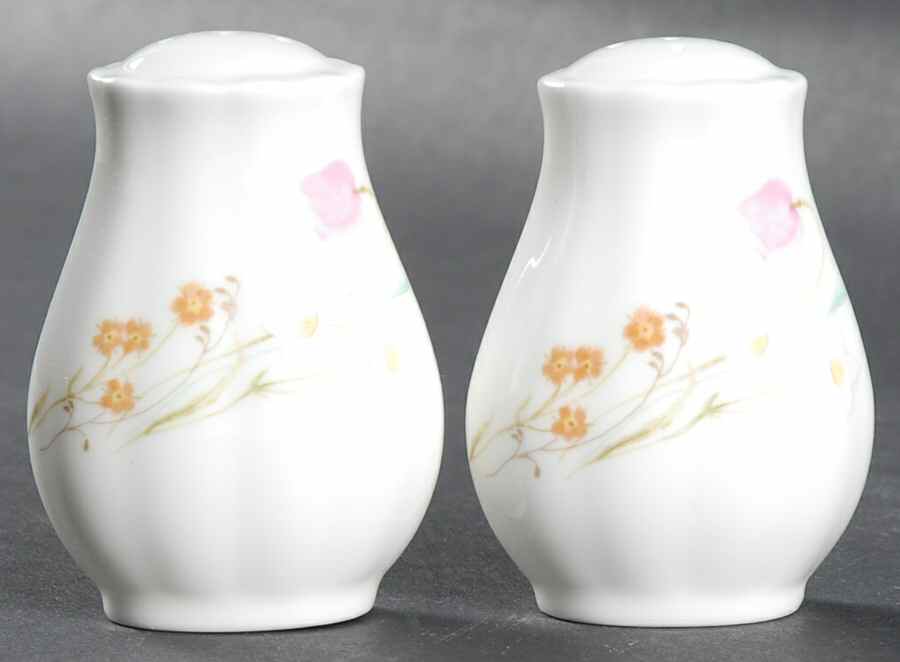 Pastel Bouquet Salt & Pepper Set by Mikasa-1