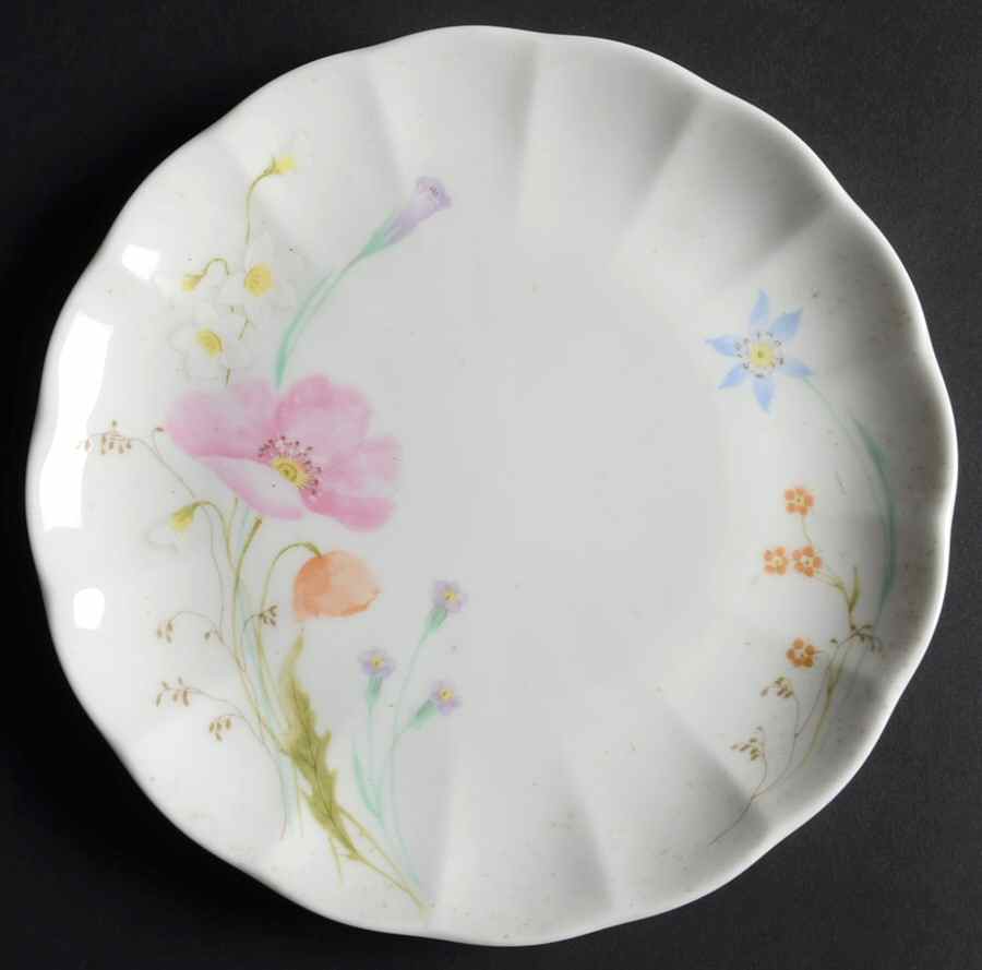 Pastel Bouquet Salad Plate by Mikasa-1