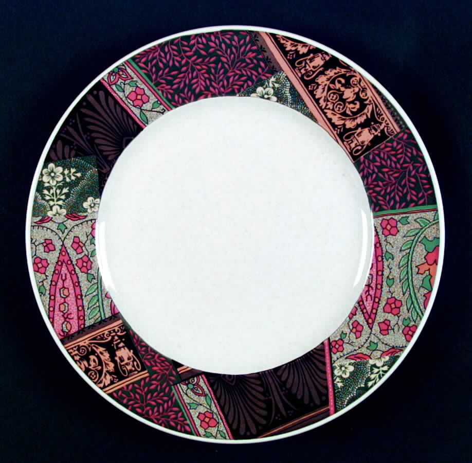 Paisley Brocade Dinner Plate by Mikasa-1