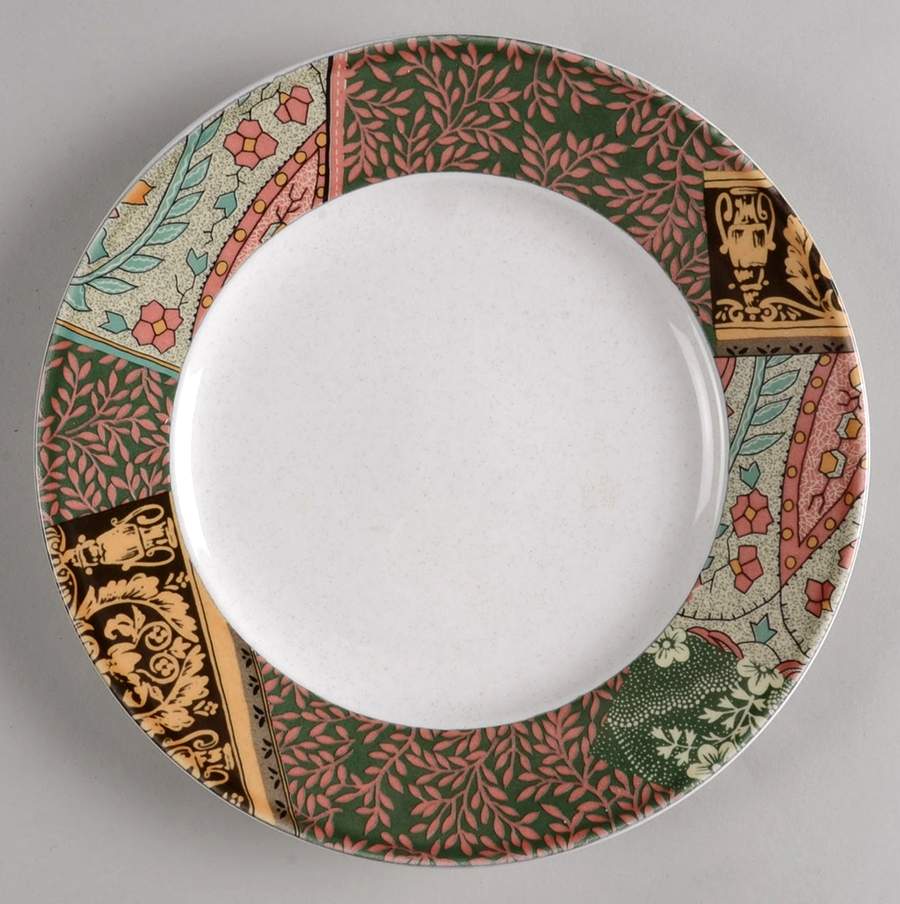 Paisley Brocade Salad Plate by Mikasa-1