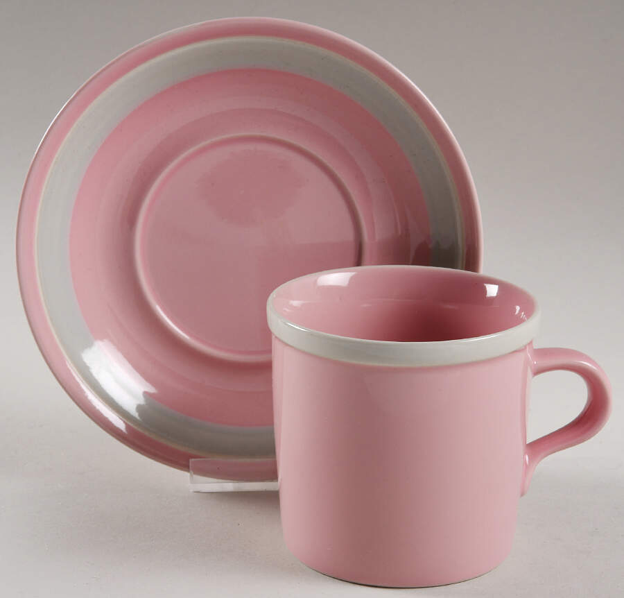 Palm Desert Flat Cup & Saucer Set by Mikasa-1