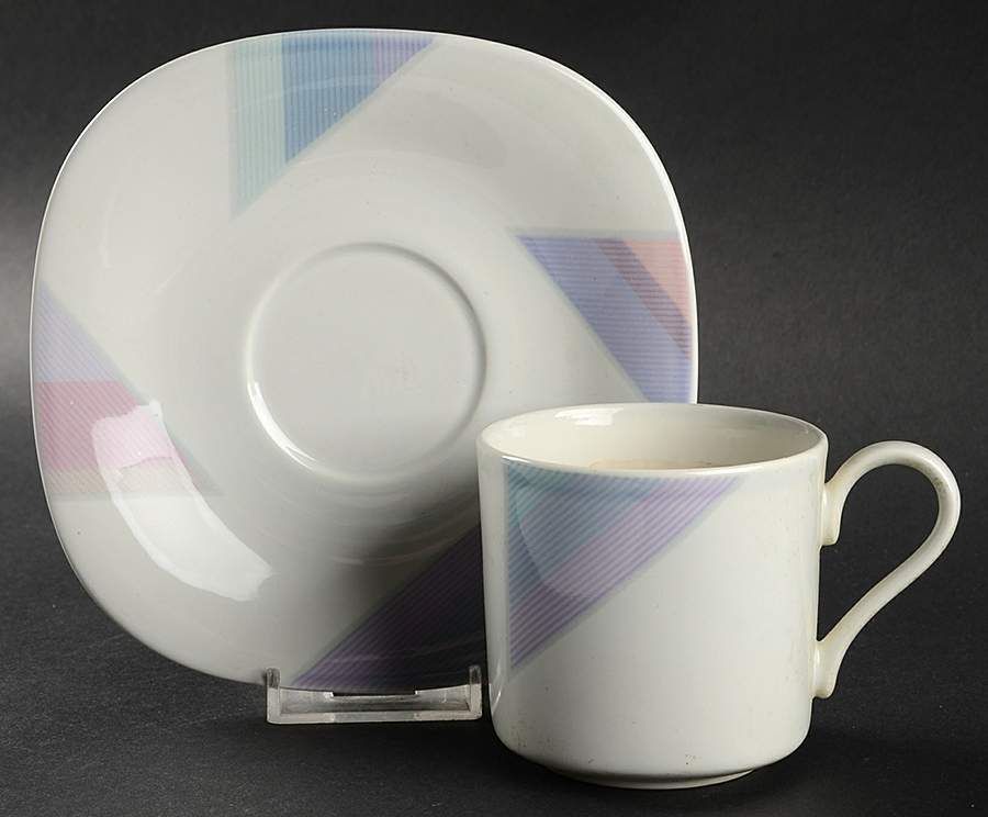 Par Four Flat Cup & Saucer Set by Mikasa-1
