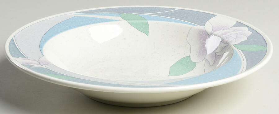 Passion Fleur Large Rim Soup Bowl by Mikasa-1