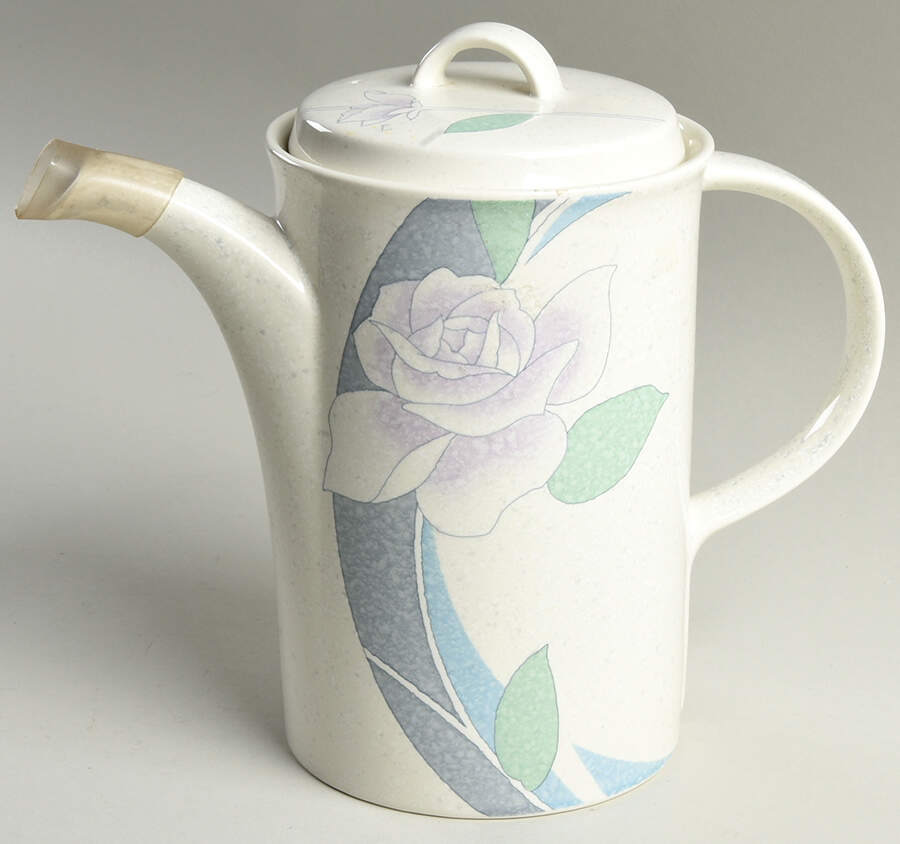 Passion Fleur Coffee Pot & Lid by Mikasa-1