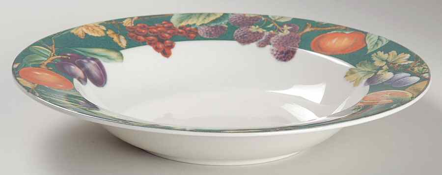 Passion Fruit Large Rim Soup Bowl by Mikasa-1