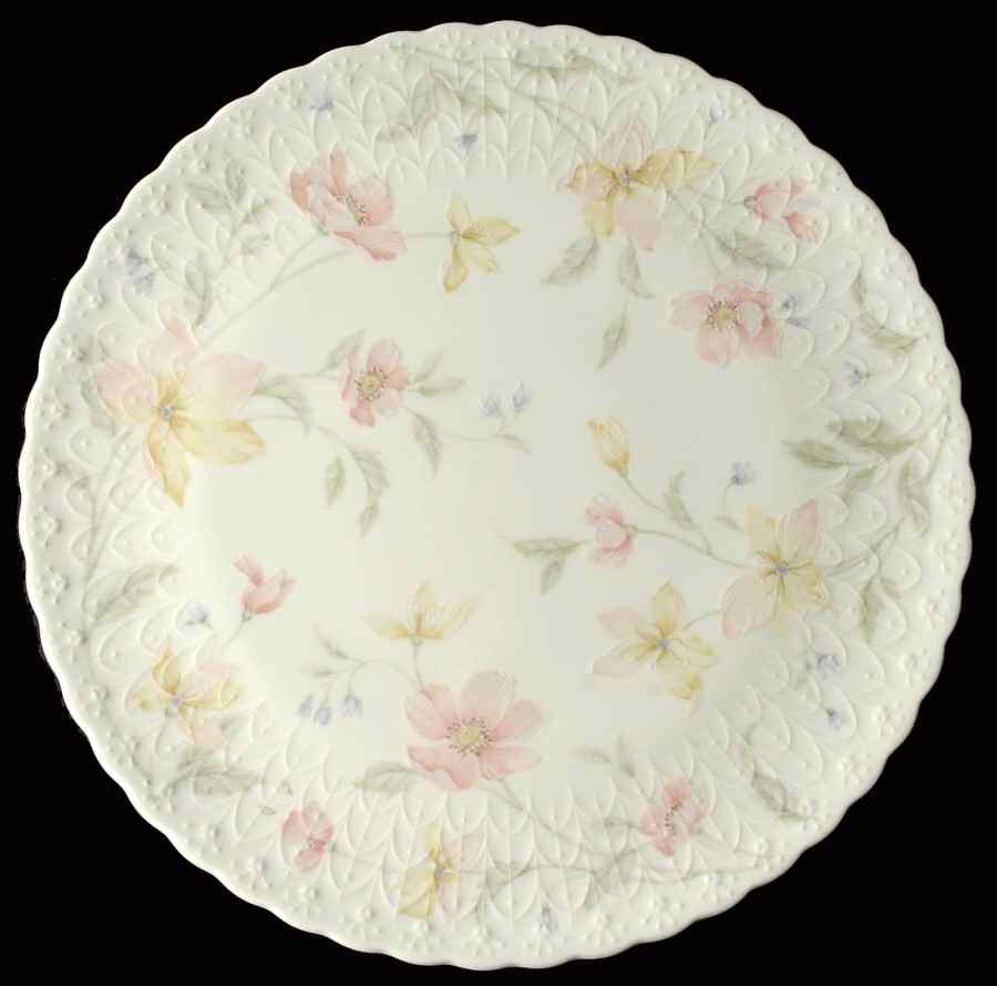 Pastel Garden Cake Plate by Mikasa-1