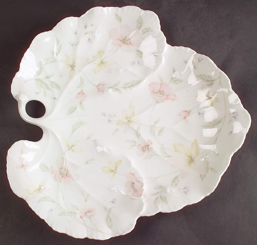 Pastel Garden Large Flora Platter by Mikasa-1