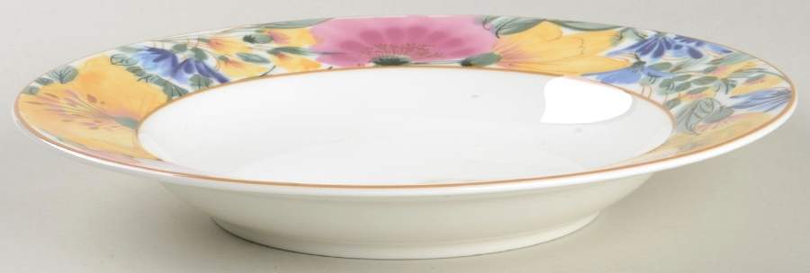 Paradiso Garden Rim Soup Bowl by Mikasa-1