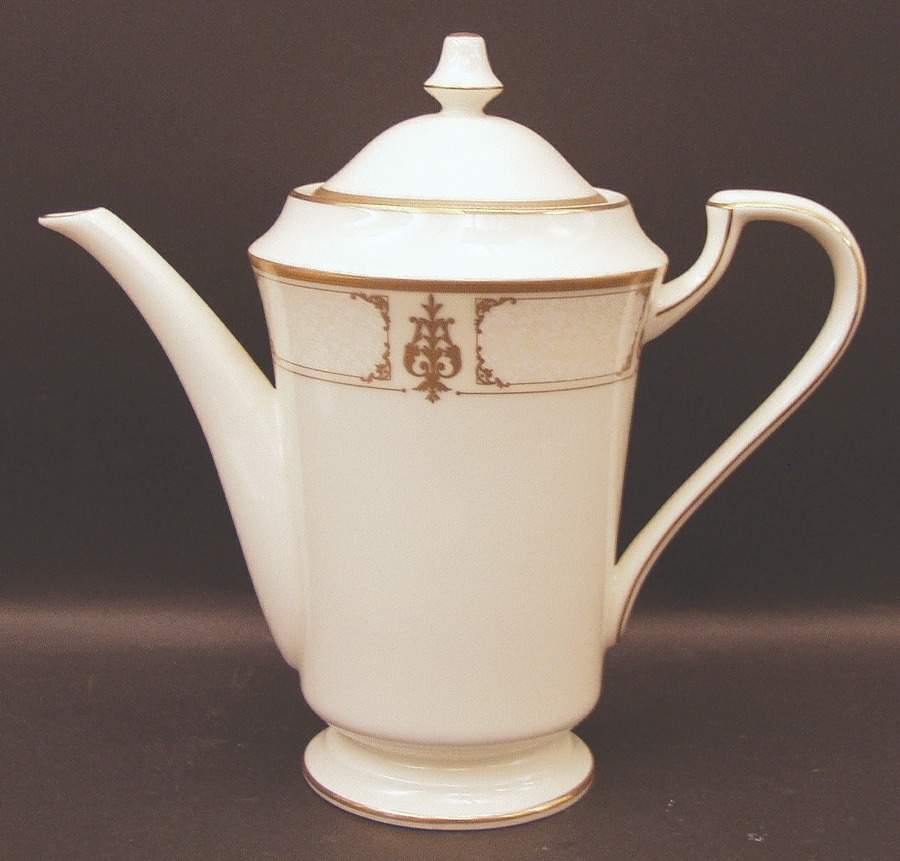Palace Gold Coffee Pot & Lid by Mikasa-1