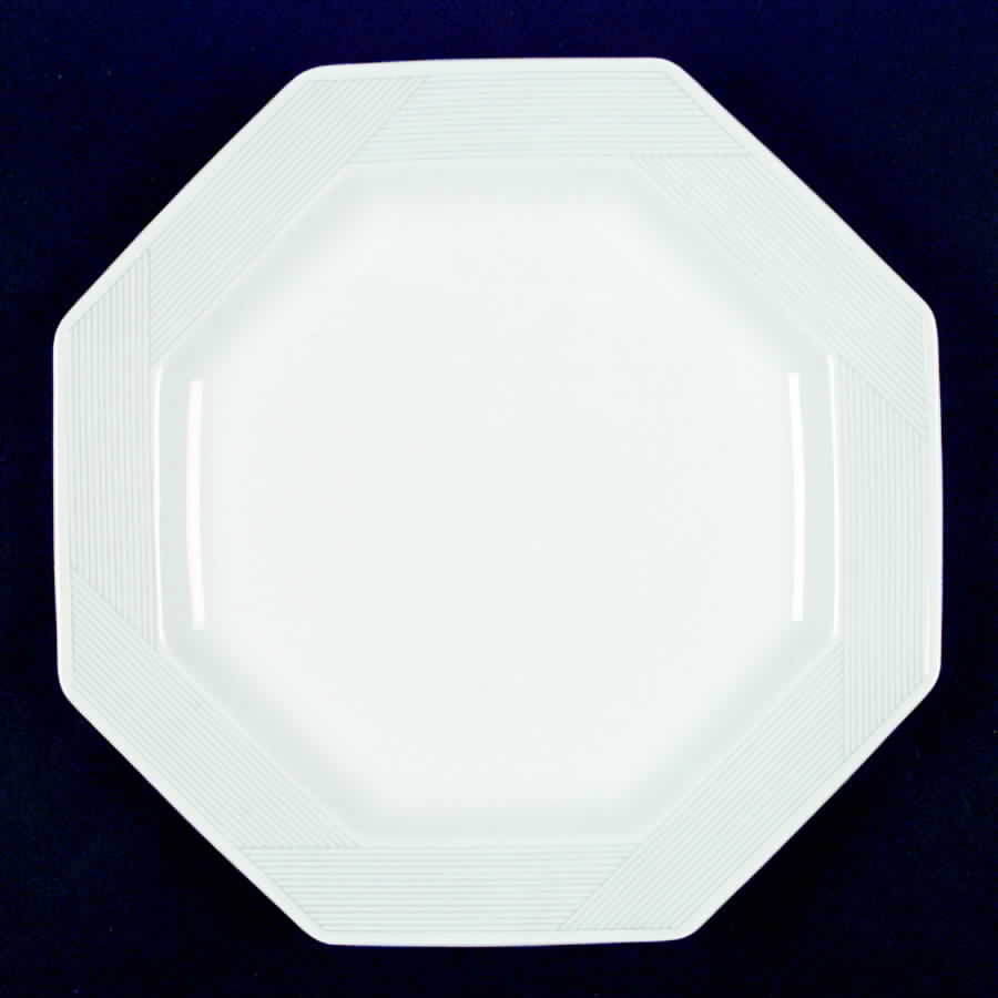 Parquet Grey Dinner Plate by Mikasa-1