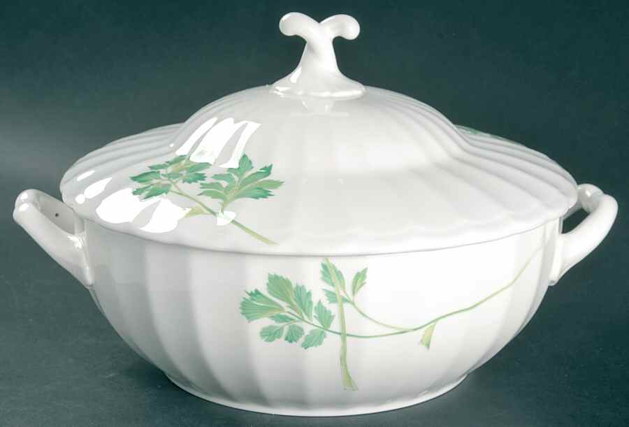 Parsley Hill Round Covered Vegetable by Mikasa-1