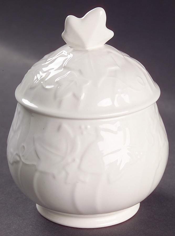 Parisian Ivy Sugar Bowl & Lid by Mikasa-1
