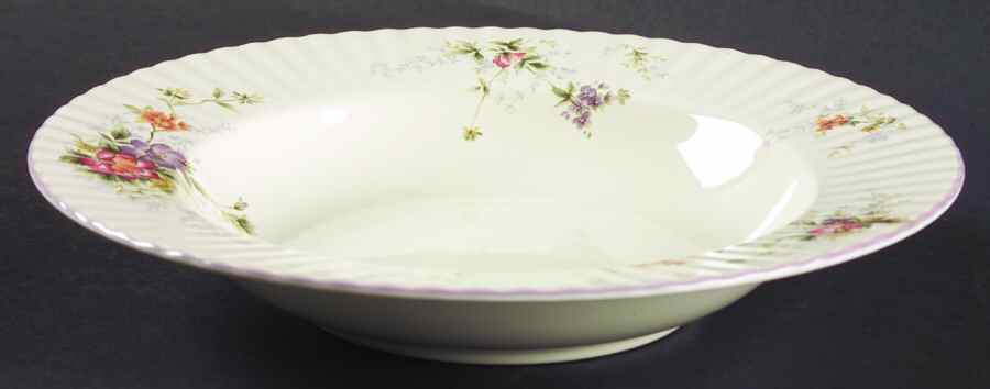 Park Lane Large Rim Soup Bowl by Mikasa-1