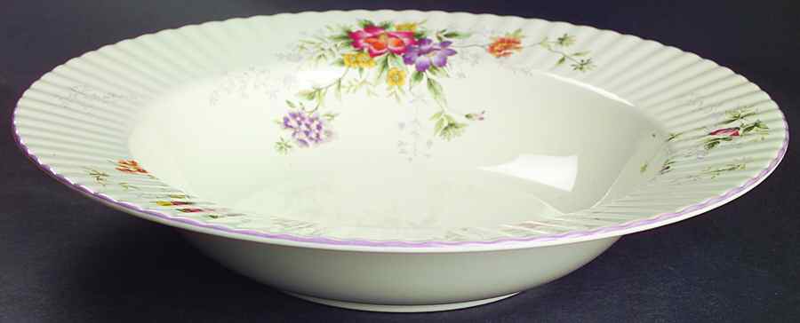 Park Lane 11" Round Vegetable Bowl by Mikasa-1