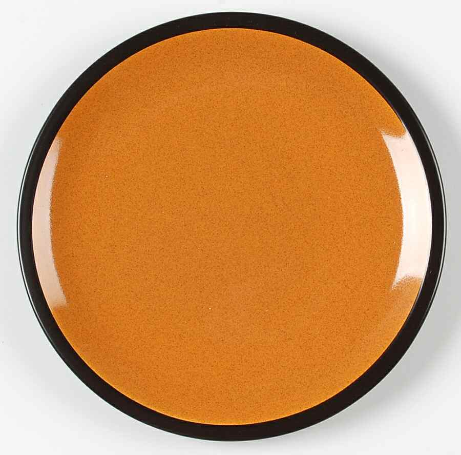 Paprika Orange Brown Luncheon Plate by Mikasa-1