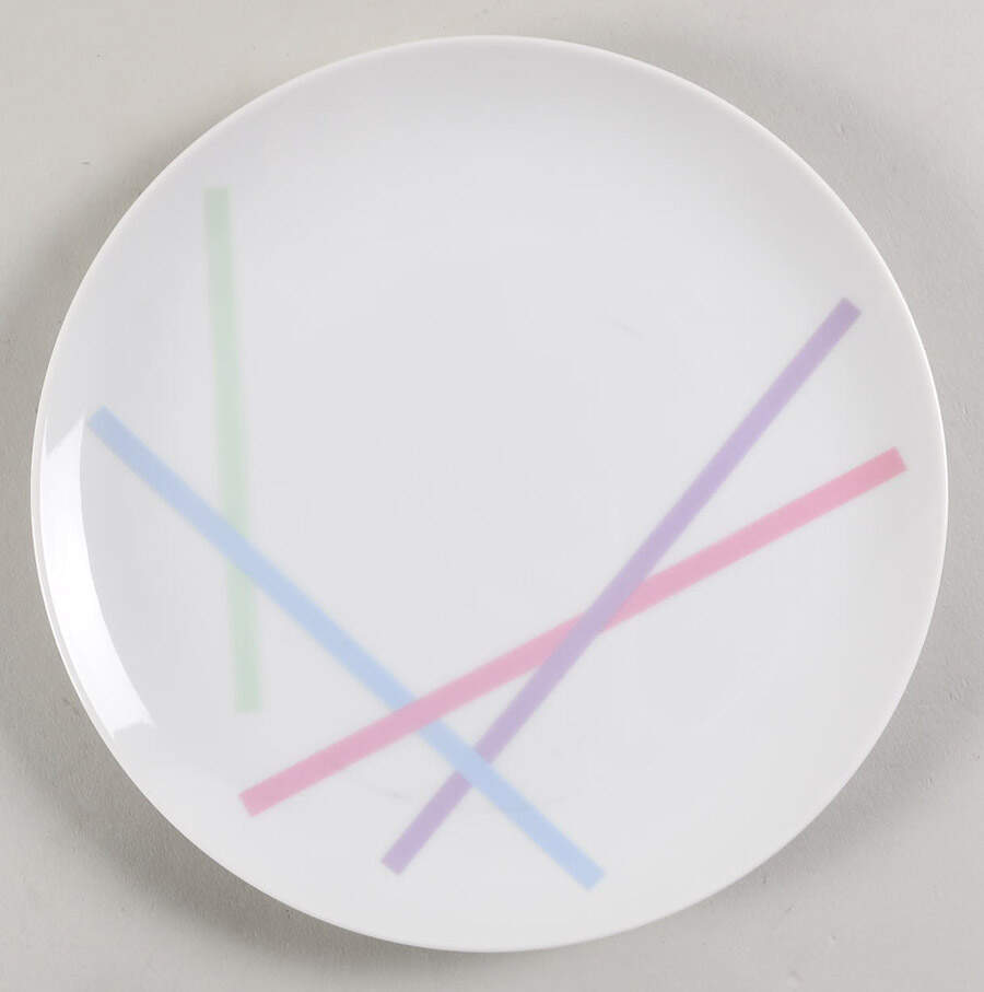 Pastel Palette Salad Plate by Mikasa-1