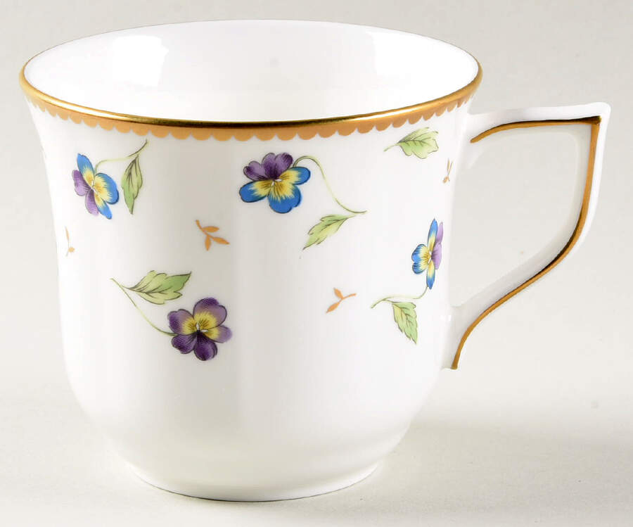 Pansy Parade Flat Cup by Mikasa-1
