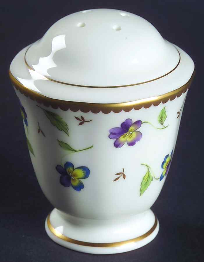 Pansy Parade Salt Shaker by Mikasa-1