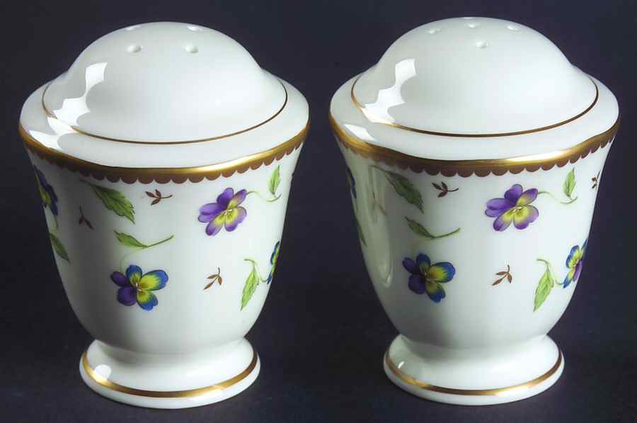 Pansy Parade Salt & Pepper Set by Mikasa-1