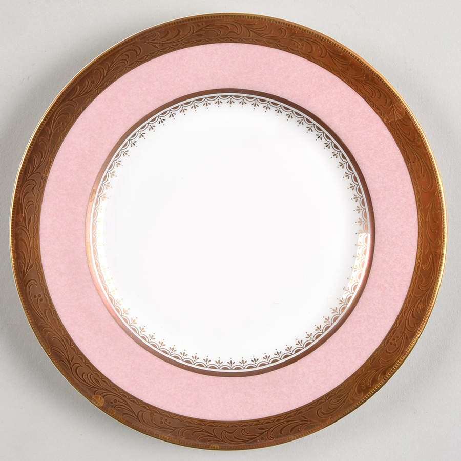 Palatial Pink Bread & Butter Plate by Mikasa-1