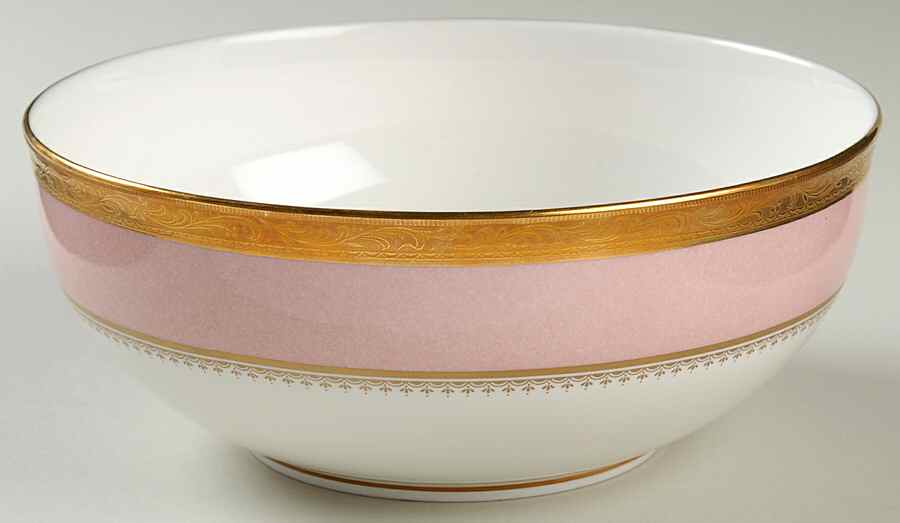 Palatial Pink 8" Round Vegetable Bowl by Mikasa-1