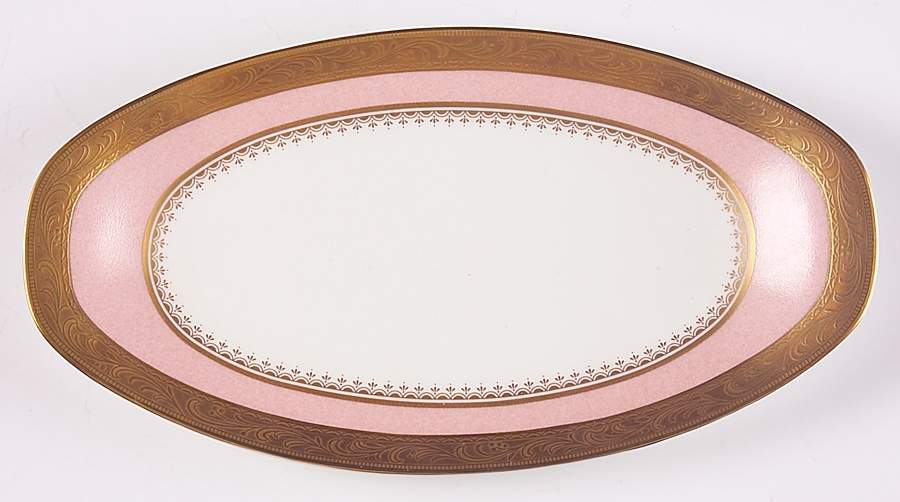 Palatial Pink Butter Tray by Mikasa-1