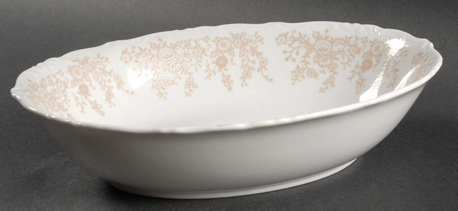 Parchment 10" Oval Vegetable Bowl by Mikasa-1