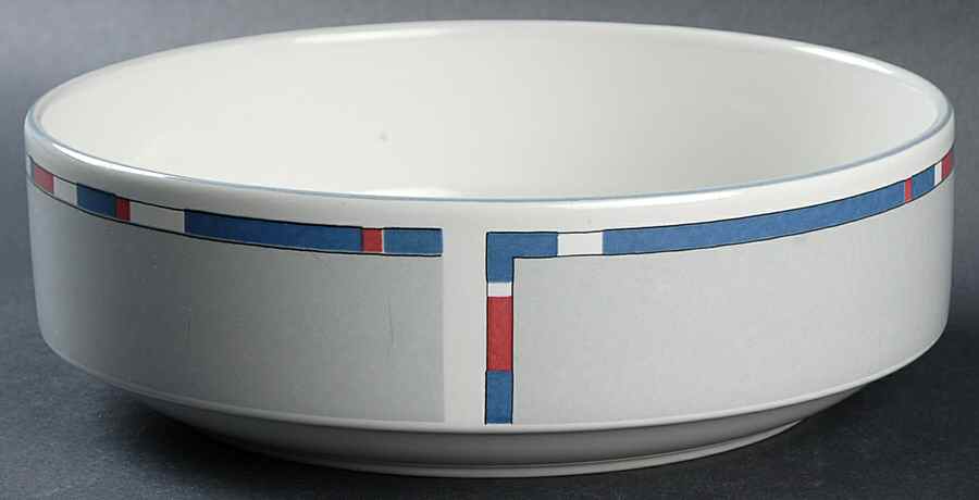 Paragon Grey 8" Round Vegetable Bowl by Mikasa-1