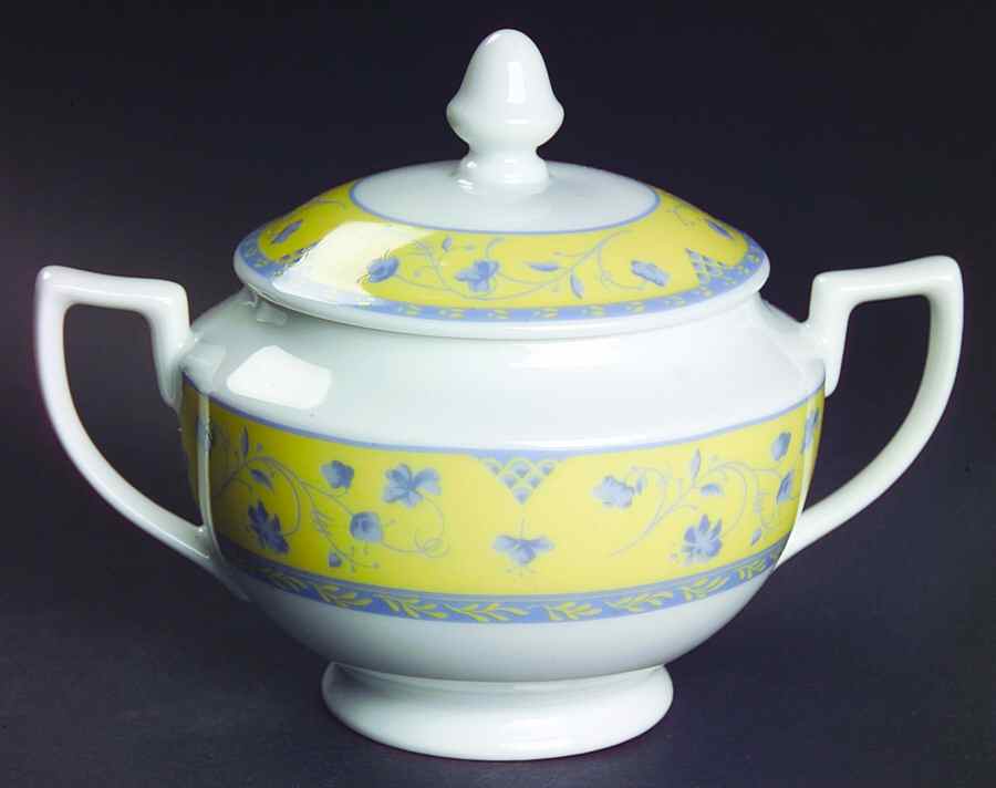 Parisienne Sugar Bowl & Lid by Mikasa-1