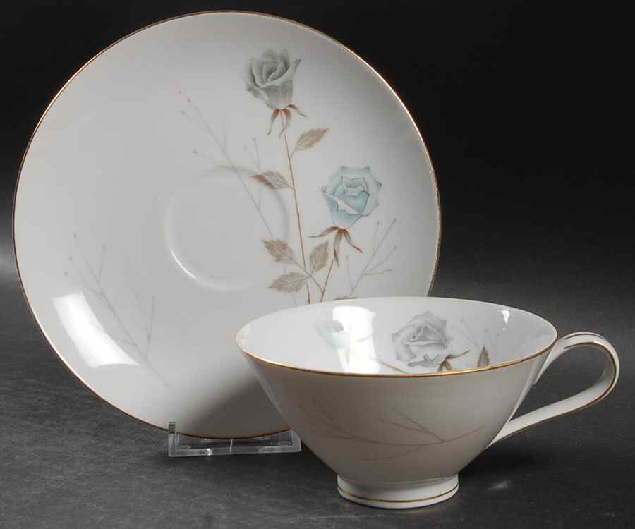 Parisienne Flat Cup & Saucer Set by Mikasa-1